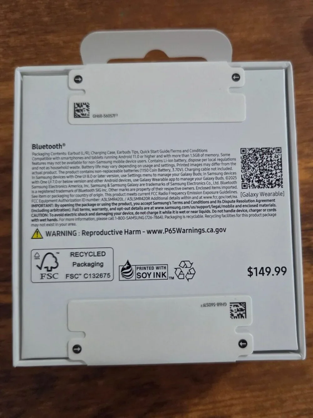 NWT! NEVER OPENED! SAMSUNG Galaxy Buds3 FE